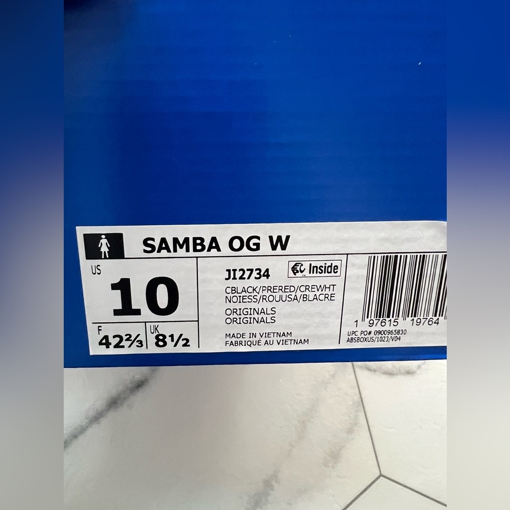 Adidas Women’s Samba OG Leopard print size 10 - Picture 8 of 9